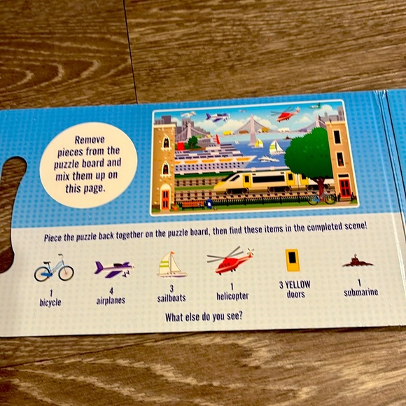 Bundle Melissa & Doug magnetic take-along travel puzzles - 2 farm + 2 vehicle - Picture 9 of 13